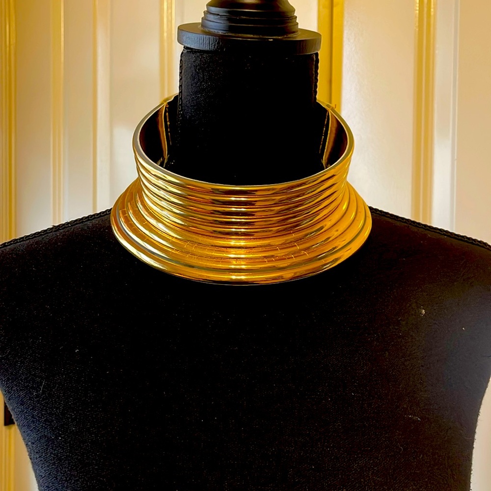 African bib necklace